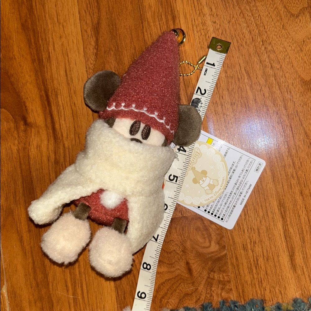 NWT Disney x Tokyo Disneyland Disney Resort Merry Lil Ring Ring Plush Keychain - Picture 8 of 13